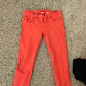 Jcrew ankle zipper jeans